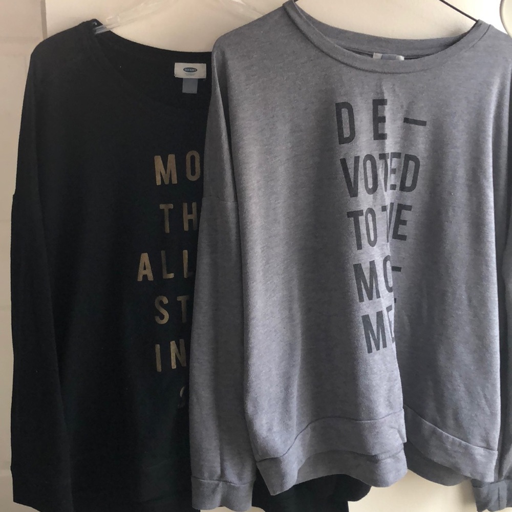 Old Navy Printed Sweatshirts